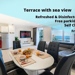  Appartamento Frontiere Monaco, Terrasse, Vue Mer, Parking - Ab